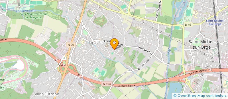 localisation de l'entreprise TIMOAH PRIMEURS à LINAS