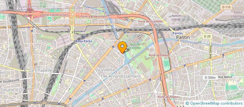 localisation de l'entreprise TIMOBLY INTERNATIONAL  PARIS