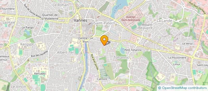 localisation de l'entreprise TIMOCEAN à VANNES