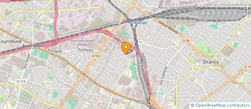 localisation de l'entreprise TIMODE  DRANCY