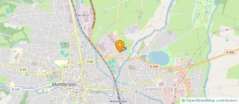 localisation de l'entreprise TIMODINE  SAVIGNEUX