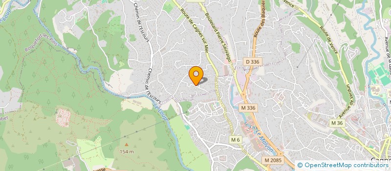 localisation de l'entreprise TIMOLI  LA COLLE-SUR-LOUP