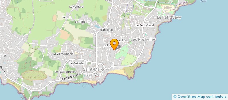 localisation de l'entreprise TIMOLIVE  SAINT-NAZAIRE