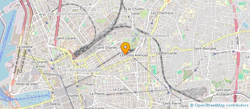localisation de l'entreprise TIMON & SOURRIEU à MARSEILLE