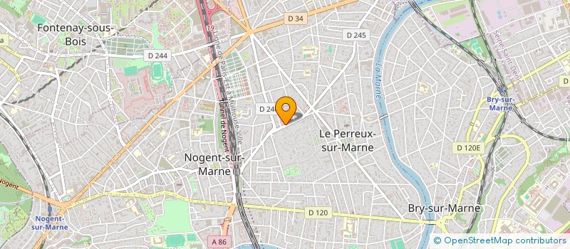 localisation de l'entreprise TIMONIM  LE PERREUX-SUR-MARNE