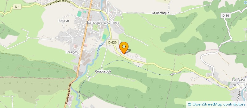 localisation de l'entreprise TIMOSA à LAROQUE-D'OLMES