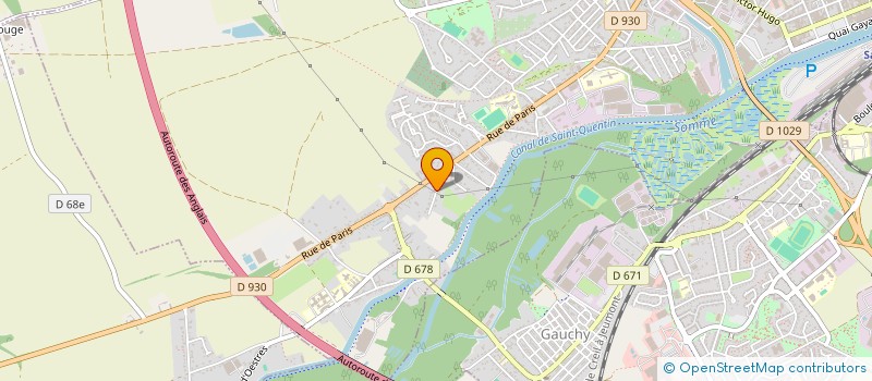 localisation de l'entreprise TIMOTHE LAMBERT à SAINT-QUENTIN