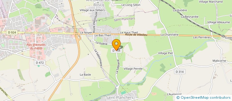 localisation de l'entreprise TIMOTHEE CHOPPIN DE JANVRY  SAINT-PLANCHERS