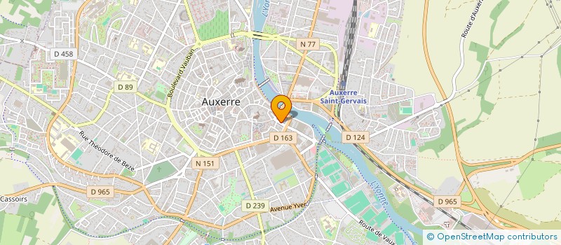 localisation de l'entreprise TIMOTHEE GLEIZE à AUXERRE