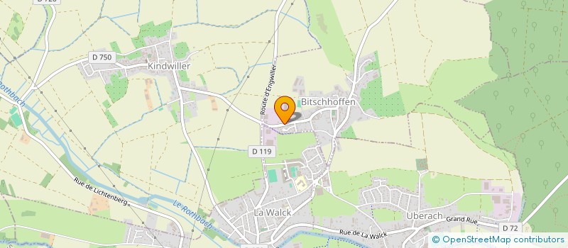 localisation de l'entreprise TIMOTHEE KRUMHORN SARL à BITSCHHOFFEN