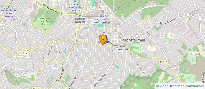 localisation de l'entreprise TIMOTI  MONTFERMEIL