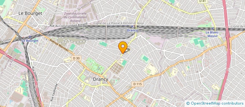 localisation de l'entreprise TIMOULAY ETANCHEITE à DRANCY