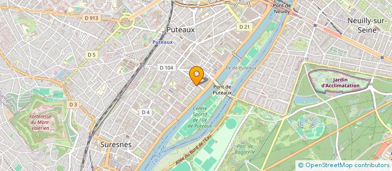 localisation de l'entreprise TIMPACT  PUTEAUX