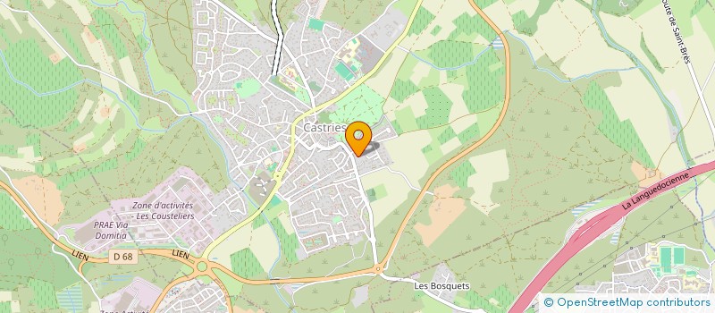 localisation de l'entreprise TIMPANO  CASTRIES