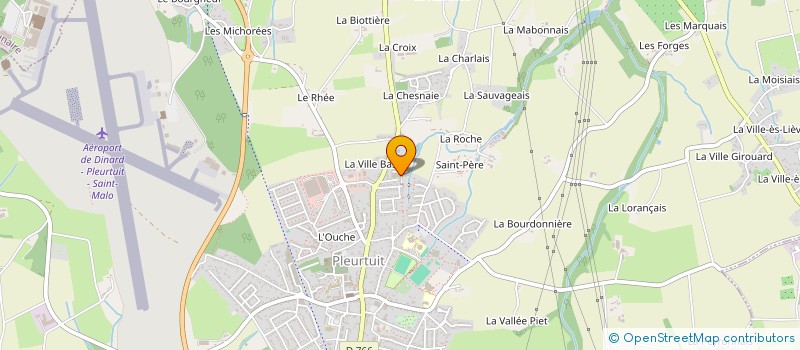 localisation de l'entreprise TIMPAO  PLEURTUIT