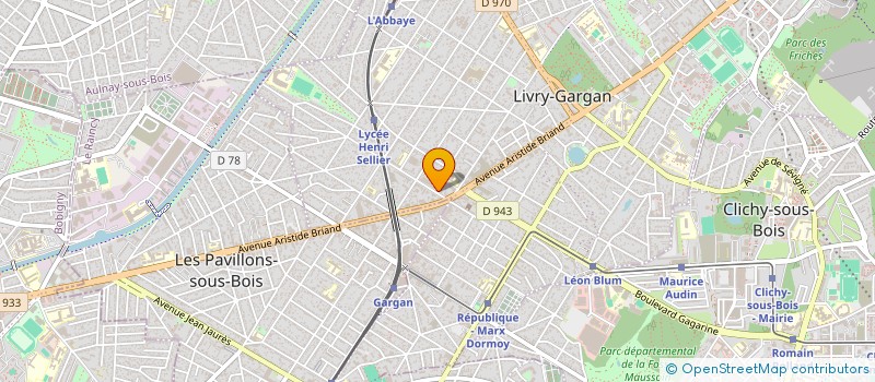 localisation de l'entreprise TIMPLACO à LIVRY-GARGAN