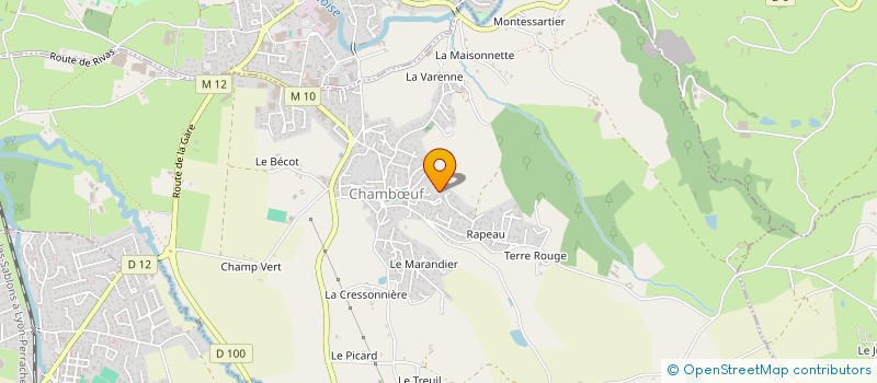 localisation de l'entreprise TIMROB  CHAMBUF