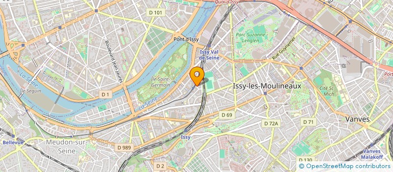 localisation de l'entreprise TIMS à ISSY-LES-MOULINEAUX