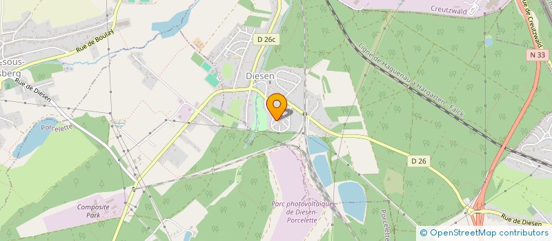 localisation de l'entreprise TIMS  CREUTZWALD