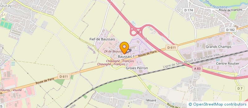 localisation de l'entreprise TIMS  LA CRECHE