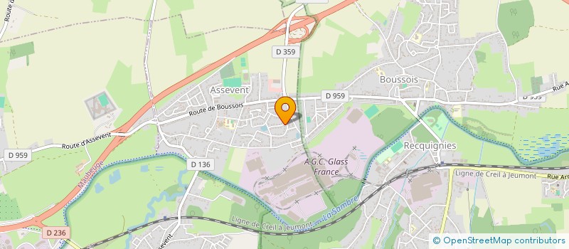 localisation de l'entreprise TIMSELIA  ASSEVENT