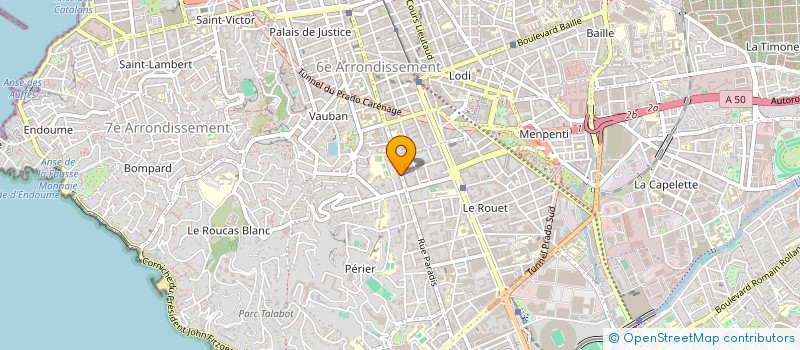 localisation de l'entreprise TIMSHEL CONSULTING à MARSEILLE