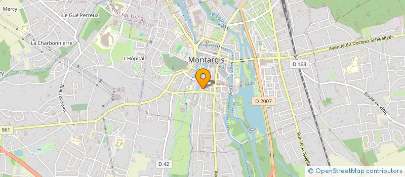localisation de l'entreprise TIMSILVER à MONTARGIS