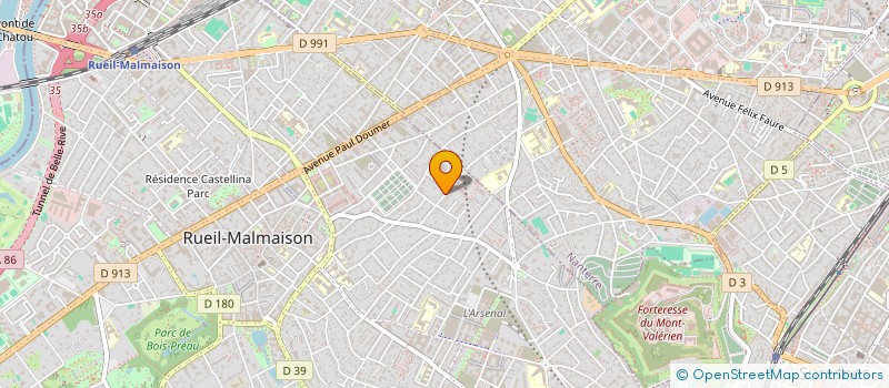 localisation de l'entreprise TIMSIT & ASSOCIES à RUEIL-MALMAISON