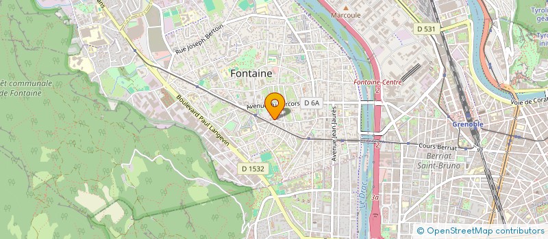 localisation de l'entreprise TIMSIT P BROSSIER J ET B GENIN M F  FONTAINE