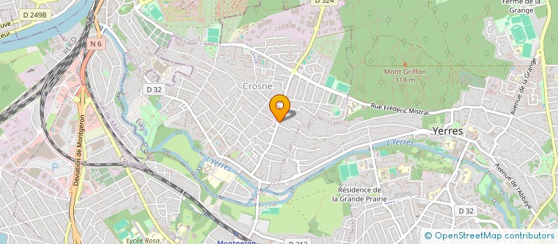 localisation de l'entreprise TIMSOL  CROSNE