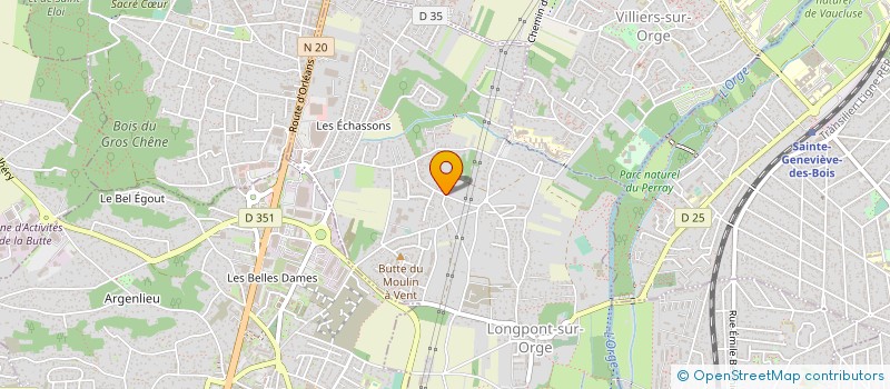 localisation de l'entreprise TIMSY à LONGPONT-SUR-ORGE