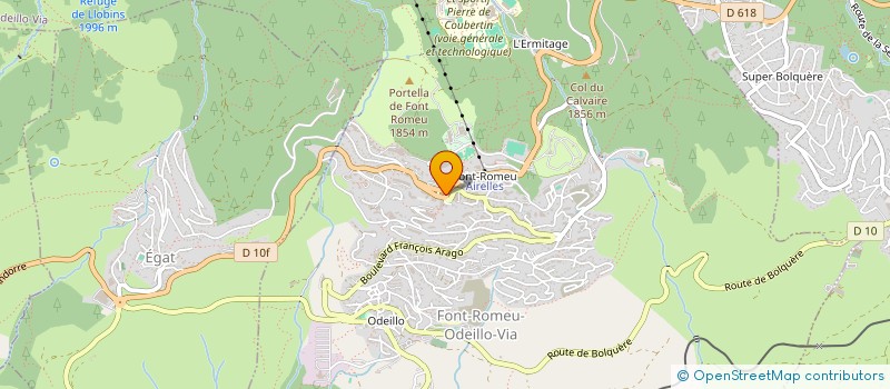 localisation de l'entreprise TIMTAN  FONT-ROMEU-ODEILLO-VIA