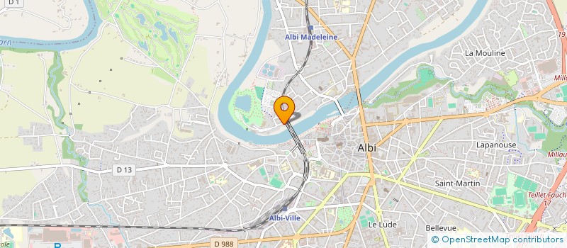 localisation de l'entreprise TIMTIM'N ZEDMO à ALBI