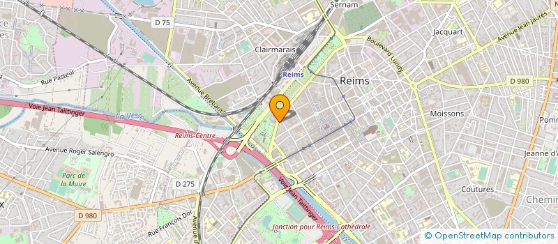 localisation de l'entreprise TIMTRANS  REIMS