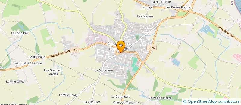 localisation de l'entreprise TIMUT  SAINT-MELOIR-DES-ONDES