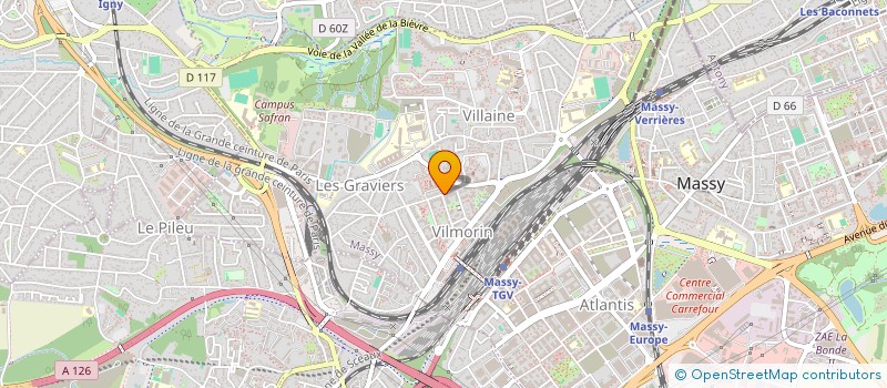 localisation de l'entreprise TIMY à MASSY