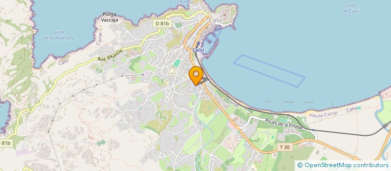 localisation de l'entreprise TIMY CALVI à CALVI
