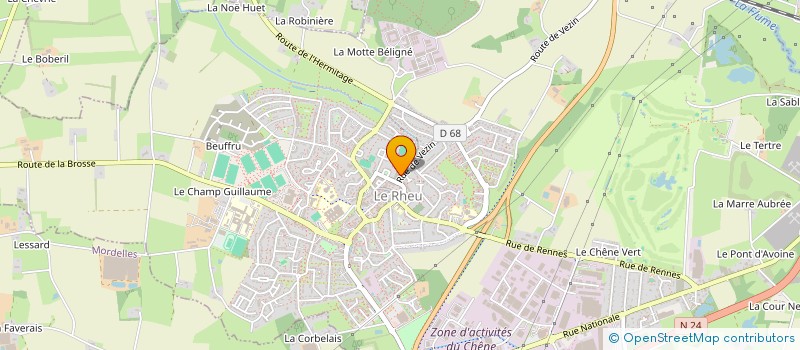 localisation de l'entreprise TIN-THEO à PACE