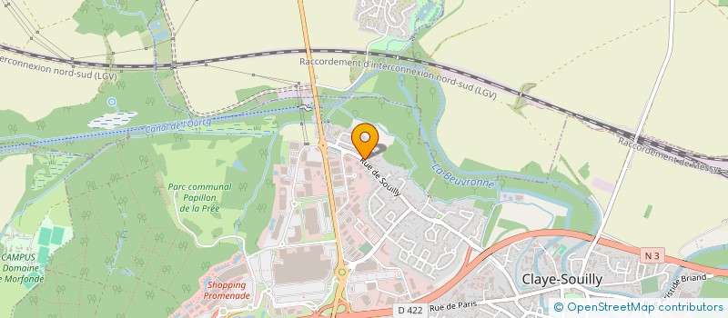 localisation de l'entreprise TINA  CLAYE-SOUILLY