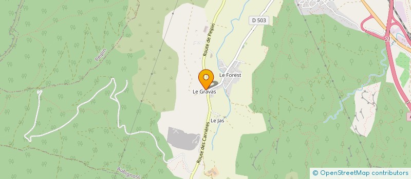 localisation de l'entreprise TINA  AUBIGNOSC