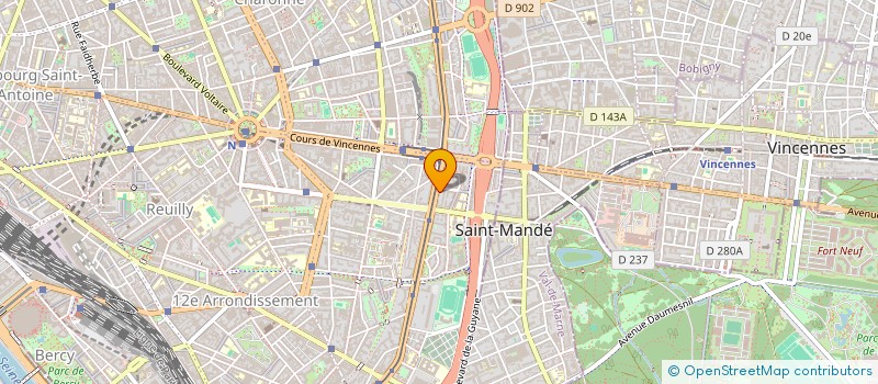 localisation de l'entreprise TINA HAIR & NAIL  PARIS