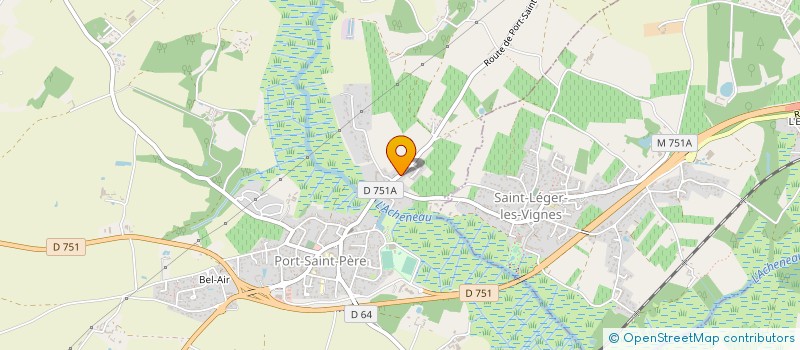 localisation de l'entreprise TINA PROD'  PORT-SAINT-PERE