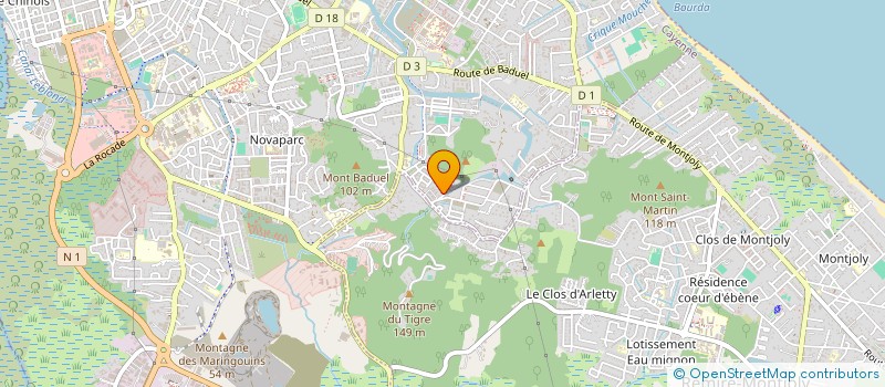 localisation de l'entreprise TINA SERVICES  CAYENNE