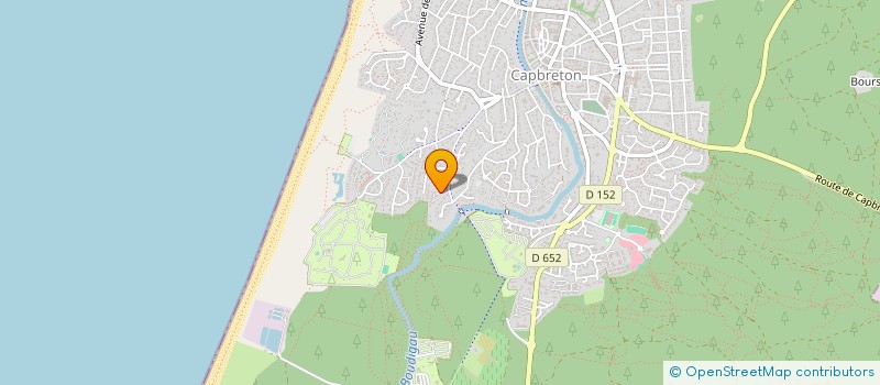 localisation de l'entreprise TINACHAPAU à CAPBRETON