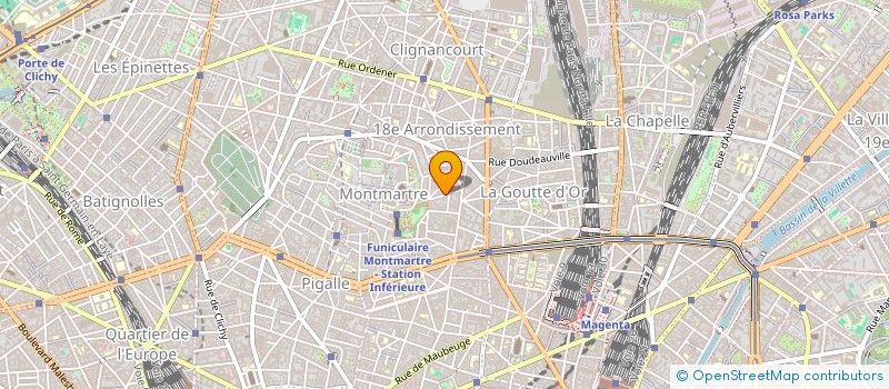 localisation de l'entreprise TINAJA à PARIS