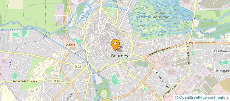 localisation de l'entreprise TINARD  BOURGES