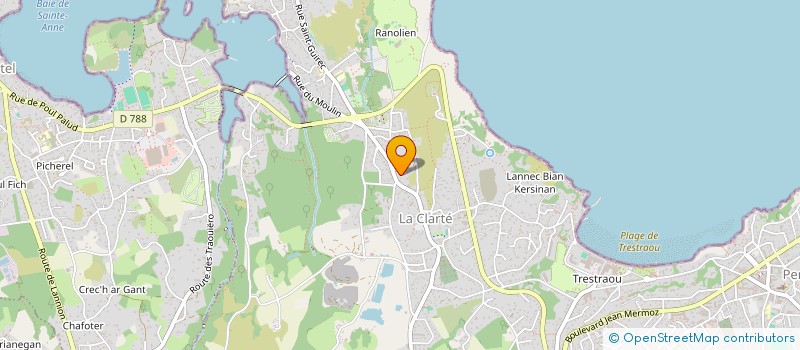 localisation de l'entreprise TINARMOR  PERROS-GUIREC