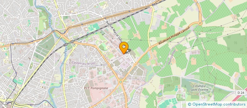 localisation de l'entreprise TINAROSA à CASTELNAU-LE-LEZ