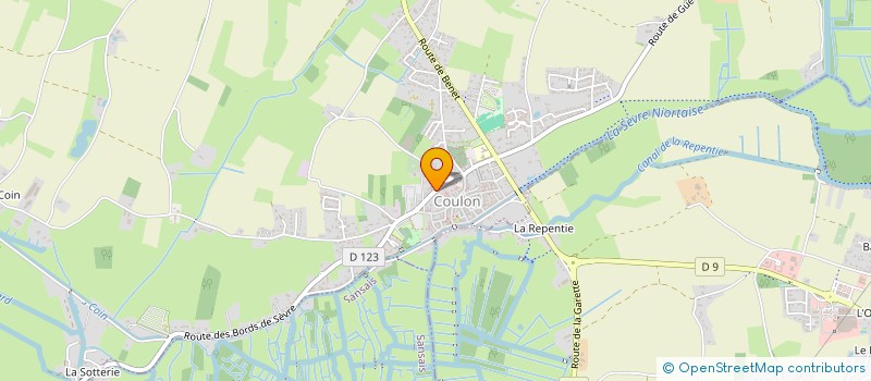 localisation de l'entreprise TINAYA  COULON