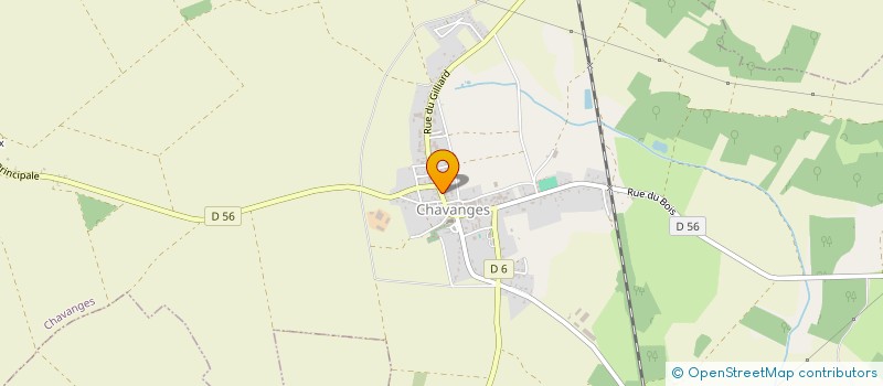 localisation de l'entreprise TINAZO à CHAVANGES